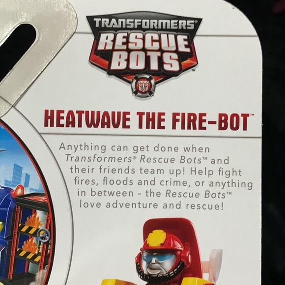 HASBRO- TRANSFORMERS- HEATWAVE THE FIRE-BOT 🆕 COLLECTOR CONDITION - Picture 15 of 16